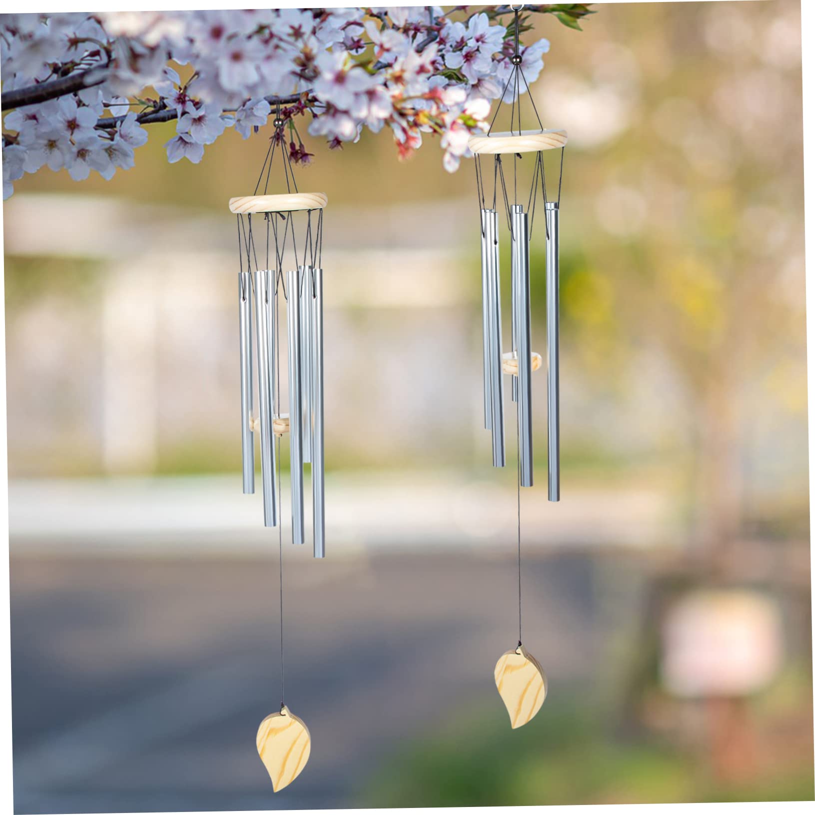 Toddmomy 5 Sätze DIY Windspielrohre Aluminium Ersatzteile Für Windspiele Durchmesser Längen Für Kreative Handwerksprojekte Und Außenbereichdeko 60 Stück * 5