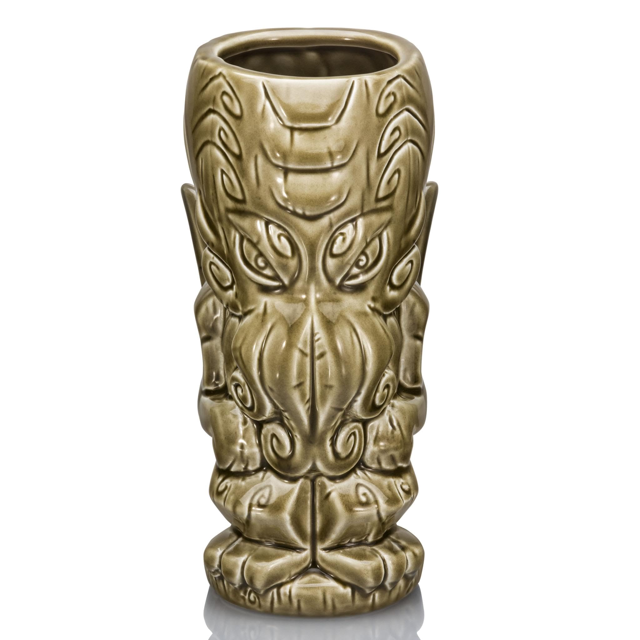 Geeki Tikis Cthulhu Ceramic Mug | Party Cocktail Tumbler For Liquor and Beverages | Holds 14 Ounces