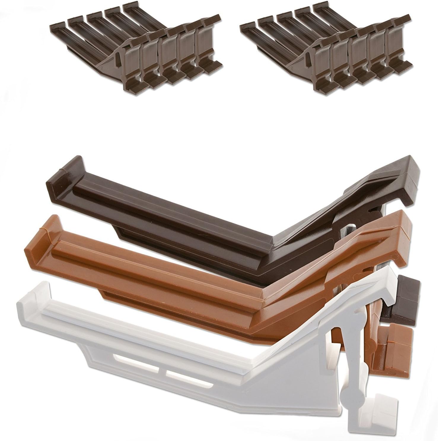 Gutters Building Materials for clip and lock gutter brackets 3 x