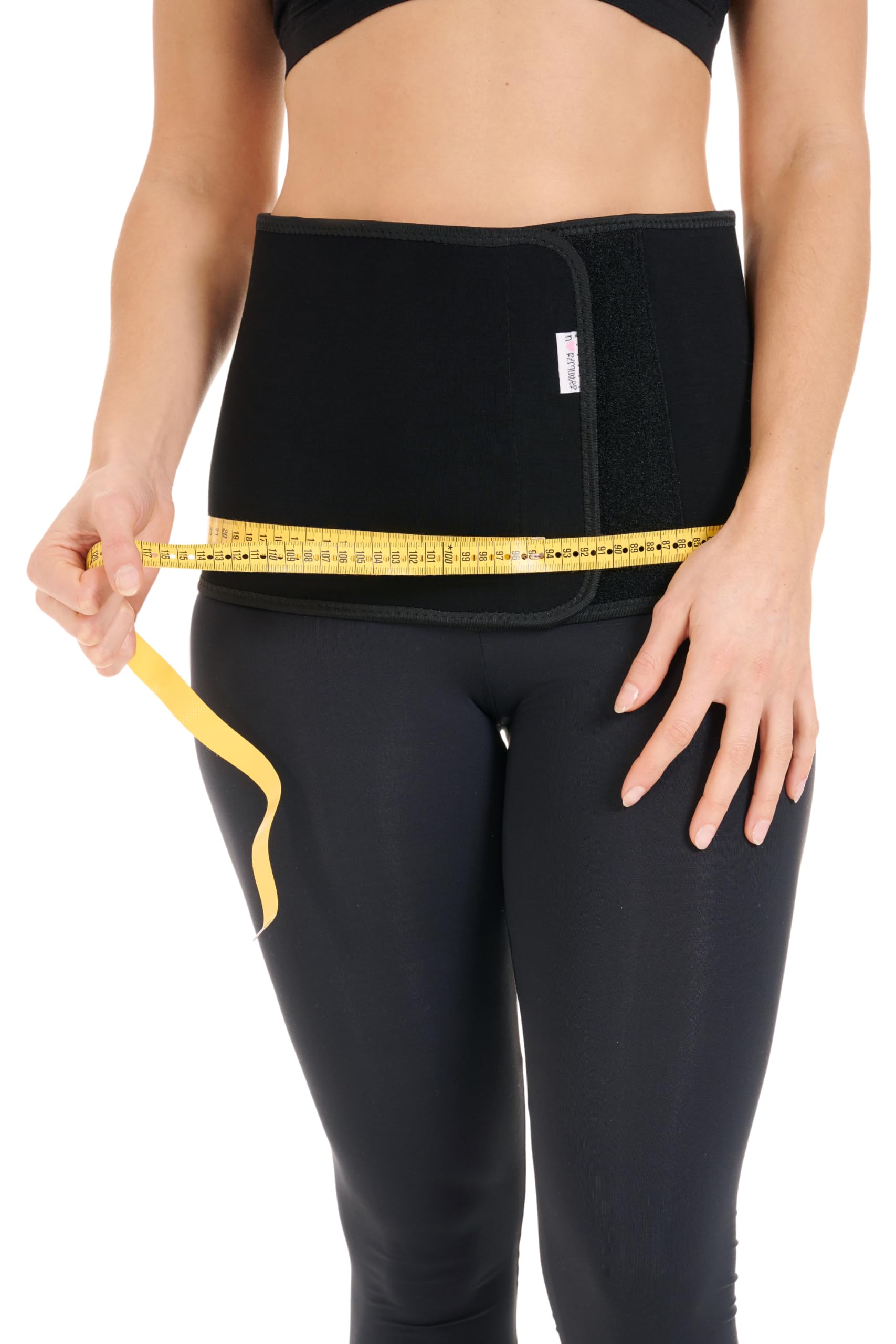 Herzmutter Buikband Postpartum - Postpartum Zwangerschap C-sectie Chirurgie Ondersteuning - Postnataal herstel - Buikband Buikband - Verstelbaar klittenband - 3100 (Wit, L