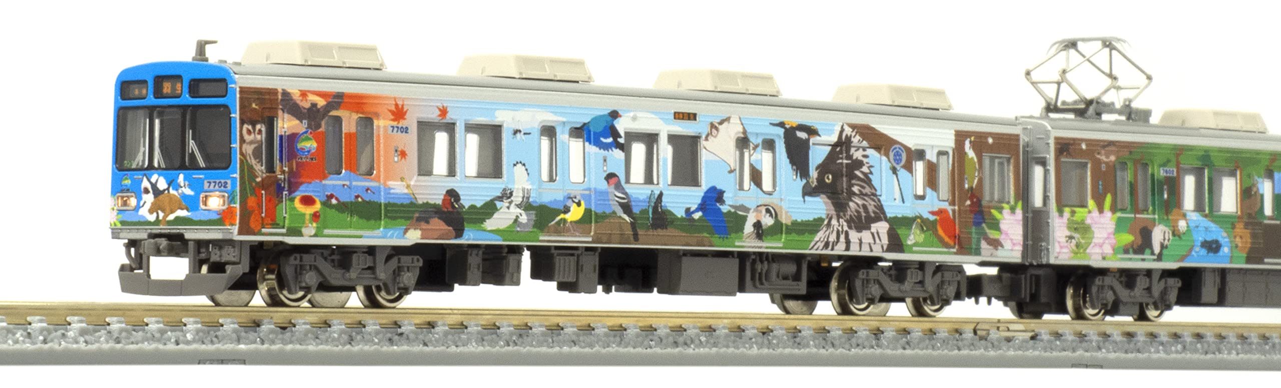 Amazon | グリーンマックス Nゲージ 秩父鉄道7500系 秩父ジオパーク  