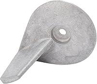 Vista 1 de Fydun Ánodo de lengüeta de ajuste de motor de barco, aleación de aluminio 822157T2 Trim Tab Anode Replacemet para Mariner 25‑50 2 4 tiempos
