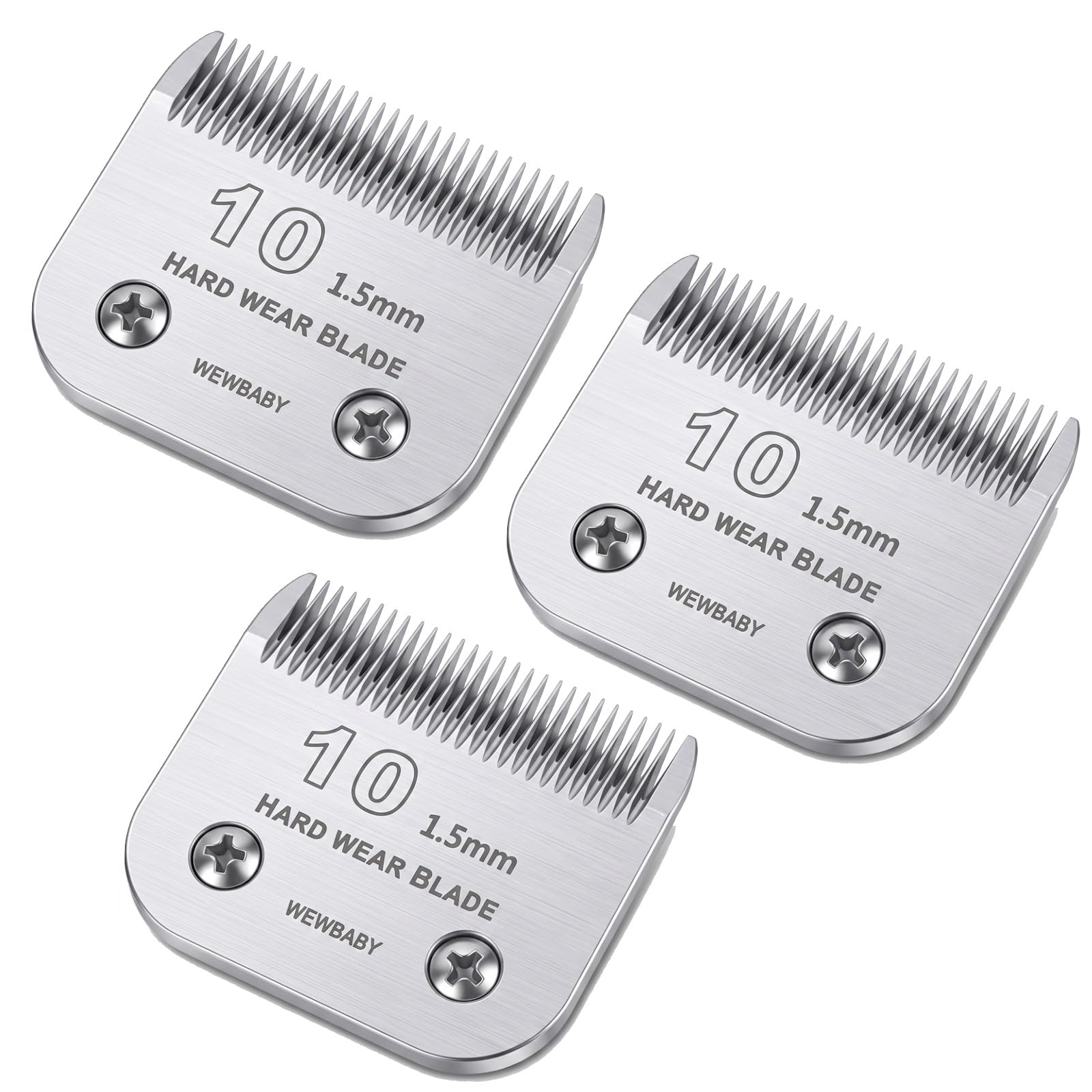Dog Grooming Clipper Blades Size 10 for Andis Oster A5 Wahl KM