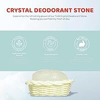 Vista 2 de Thai Deodorant Stone Piedra de cristal en cesta