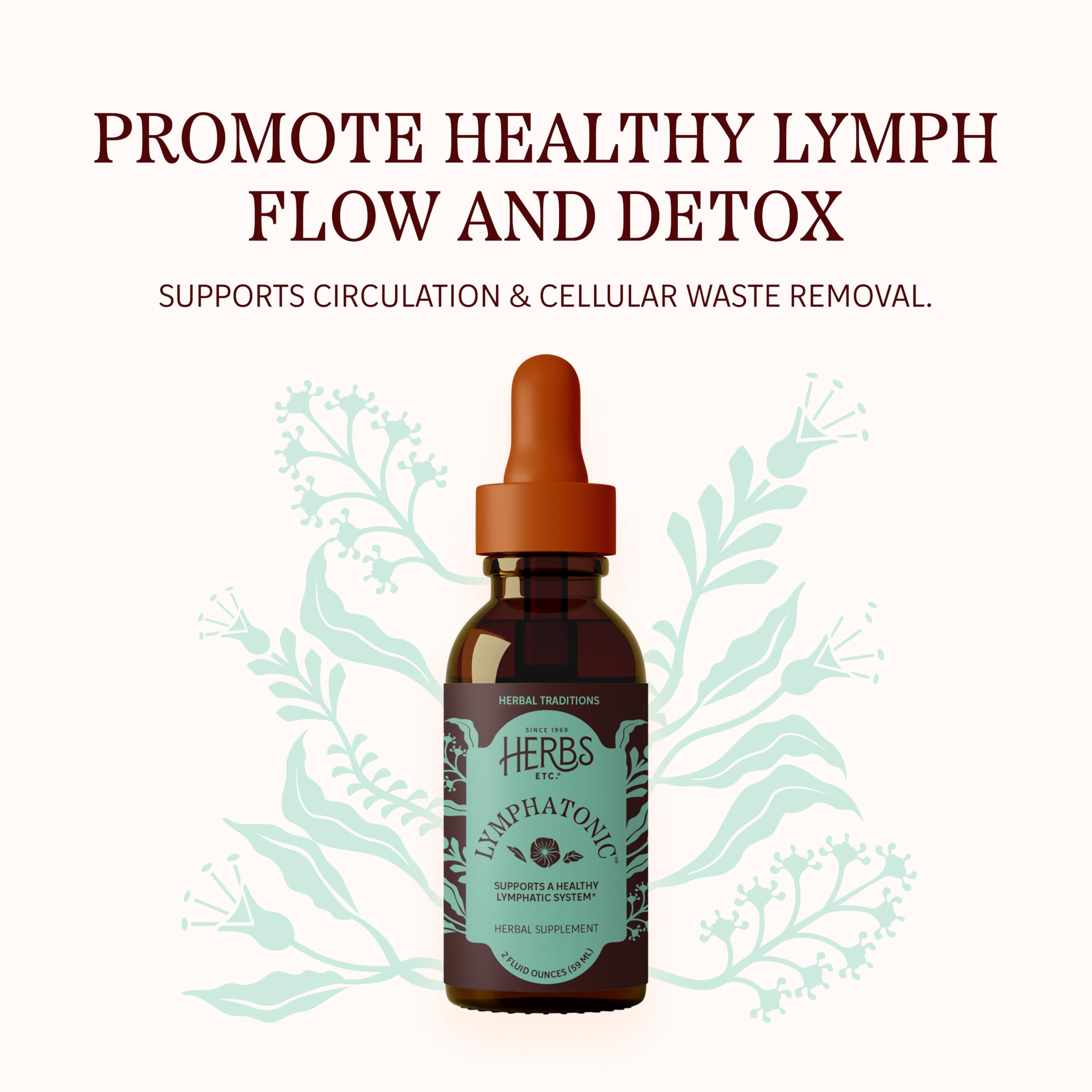 Amazon.com: Herbs Etc. Lymphatonic Classic Liquid Extract - Plant 