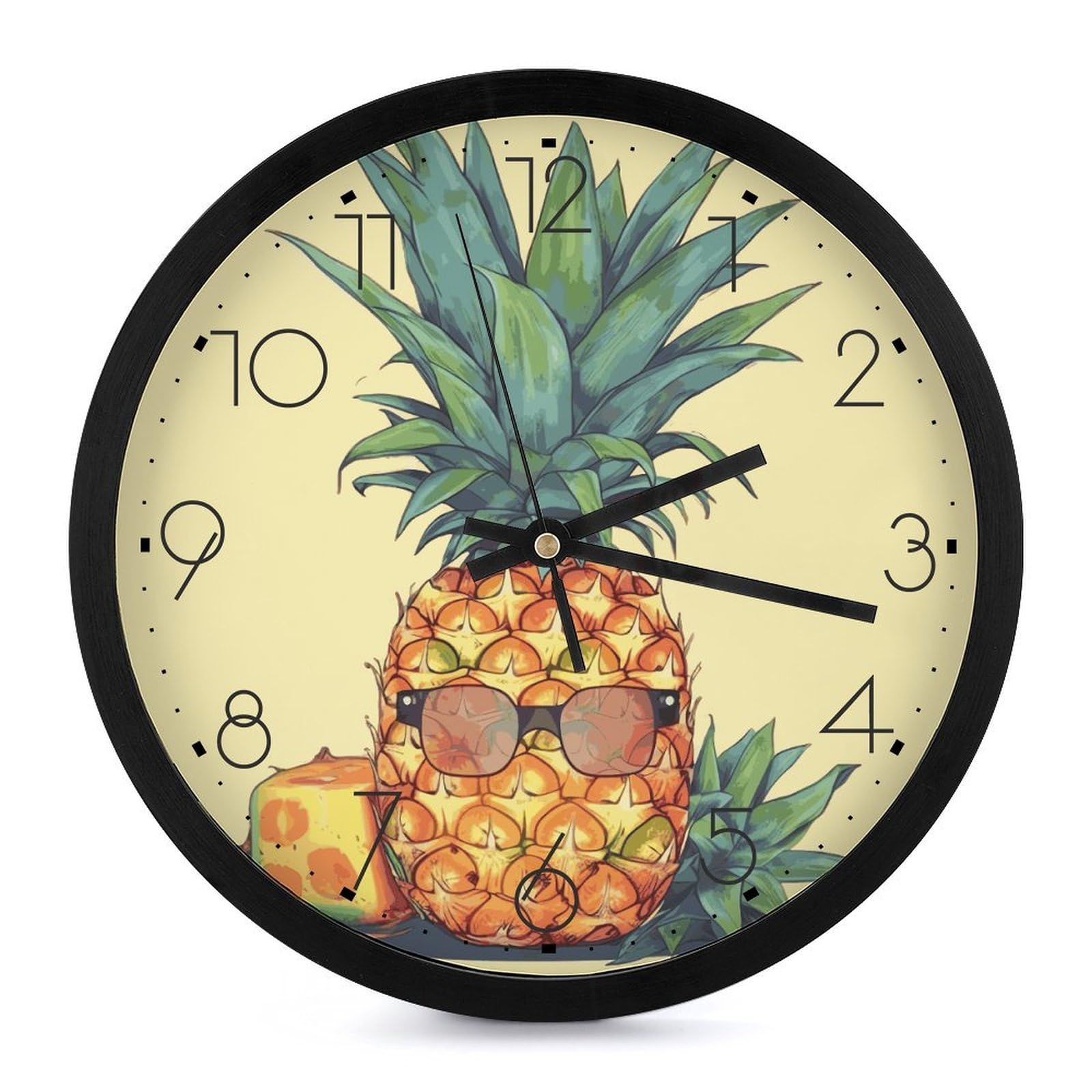Horloge murale amusante pour salon et salle de classe enfants