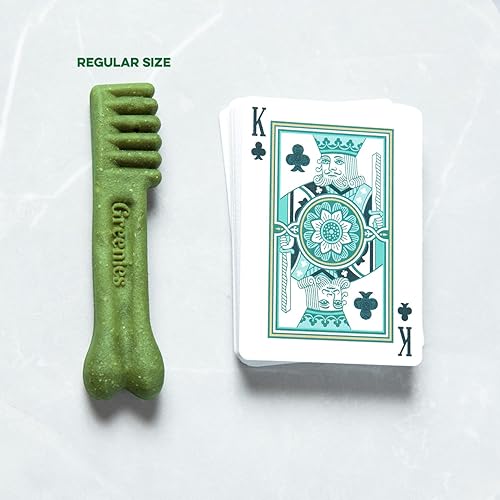 Miniatura 10 de GREENIES Golosinas dentales naturales para perros sin granos regulares perros de 25 a 50 libras