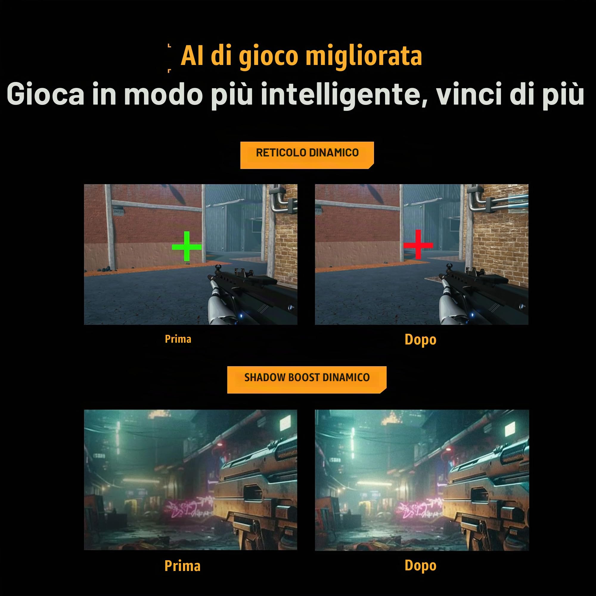 ASUS TUF GAMING VG34WQ5A, Monitor Gaming Curvo Serie 5 da 34" WQHD, Nero | Fast VA (3440x1440), 0,5ms (GTG), Doppia Modalità (WQHD 200Hz or HD 400Hz), ELMB SYNC, DisplayWidget Center, Gaming AI