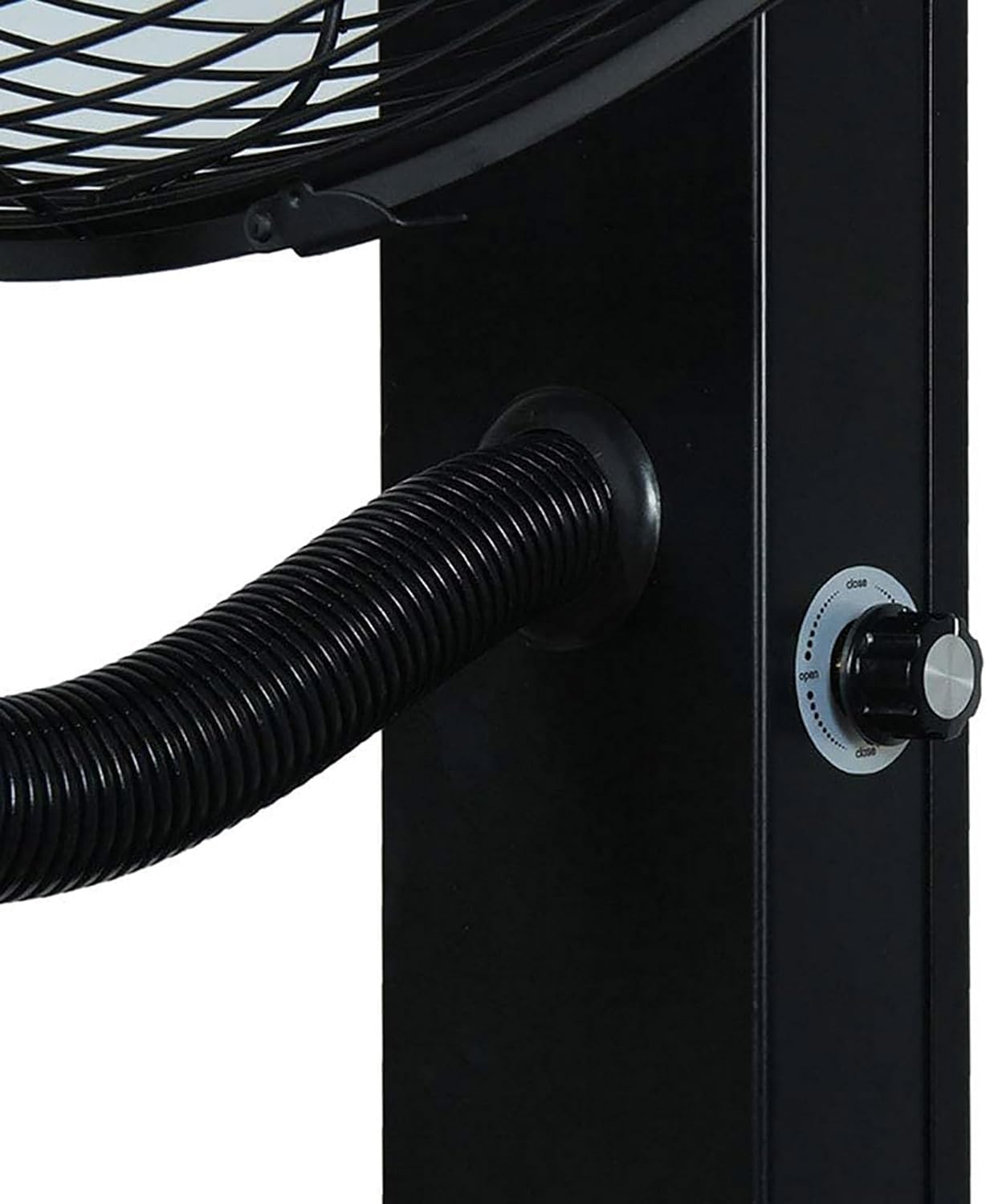 Industrial Humidifying Misting Fan, Floor Standing Pedestal Fan for Commercial Residential and Greenhouse Gym Floor Fan with 3 Speeds and Adjustable Fan Head