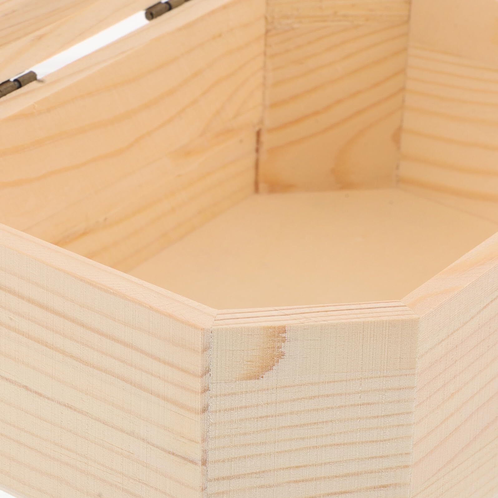 Gatuida 3 Piezas Joyero de Madera Caja de Madera para Joyería Vintage Hecha Mano para Guardar Anillos de Boda y Objetos para Regalos