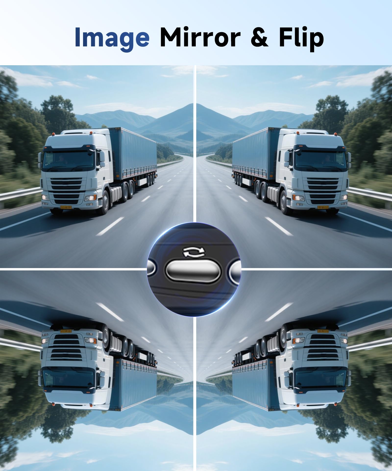 Rimoody AHD 1080P Rückfahrkamera Kit mit 7 Zoll Monitor, Rückfahrkamera IP69 Wasserdicht Nachtsicht, Image Filp, Einparkhilfe mit 15m Kabel für LKW/Anhänger/Bus/Van/Landwirtschaft/Wohnmobile/Wohnwagen Rimoody AHD 1080P Rückfahrkamera Kit mit 7 Zoll Monitor, Rückfahrkamera IP69 Wasserdicht Nachtsicht, Image Filp, Einparkhilfe mit 15m Kabel für LKW/Anhänger/Bus/Van/Landwirtschaft/Wohnmobile/Wohnwagen