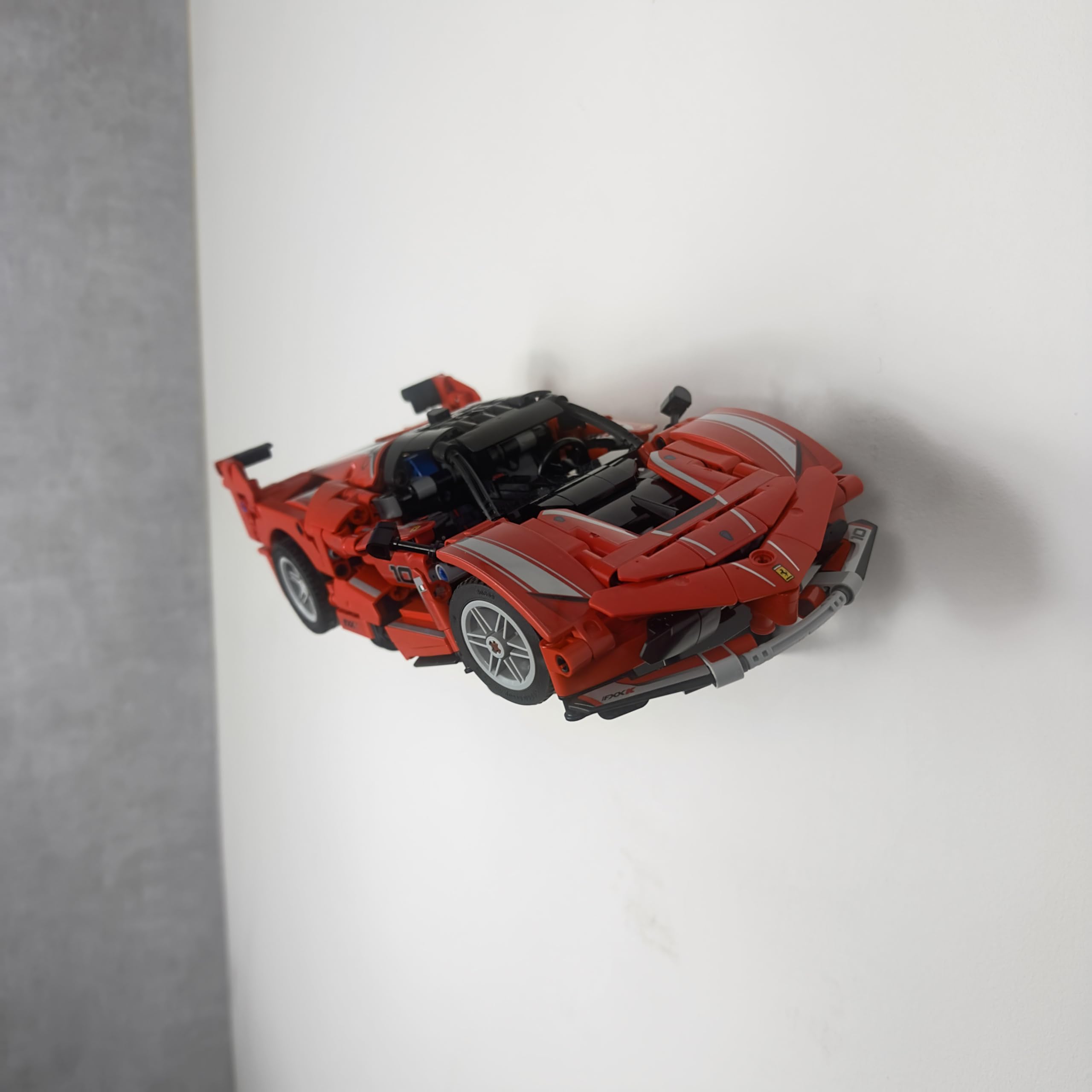 Brick Nest Wall Mount Compatible with Lego Technic Ferrari FXX K 42212 Display Stand Bracket - Image 3