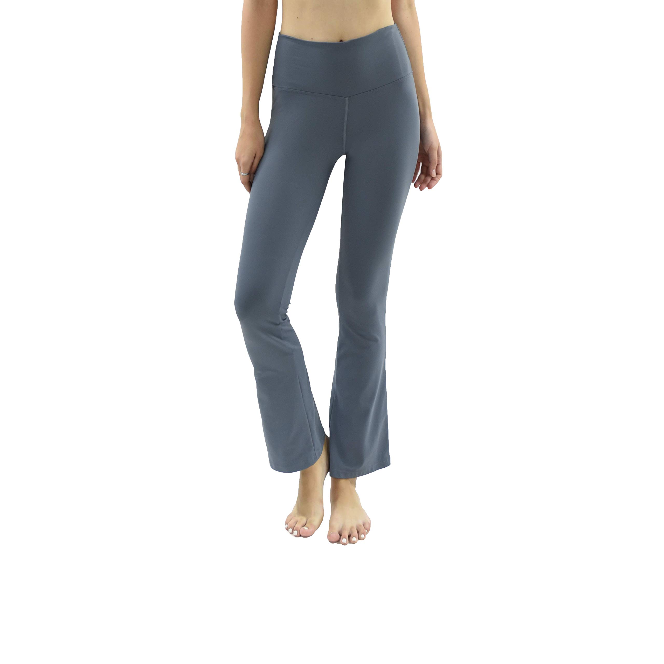 Private Island Women UPF50+ Bootcut Long Leggings Pants Swim Beach Swimsuit Rash Guard Bathing CubanoBoom Bottom (RMLBC)