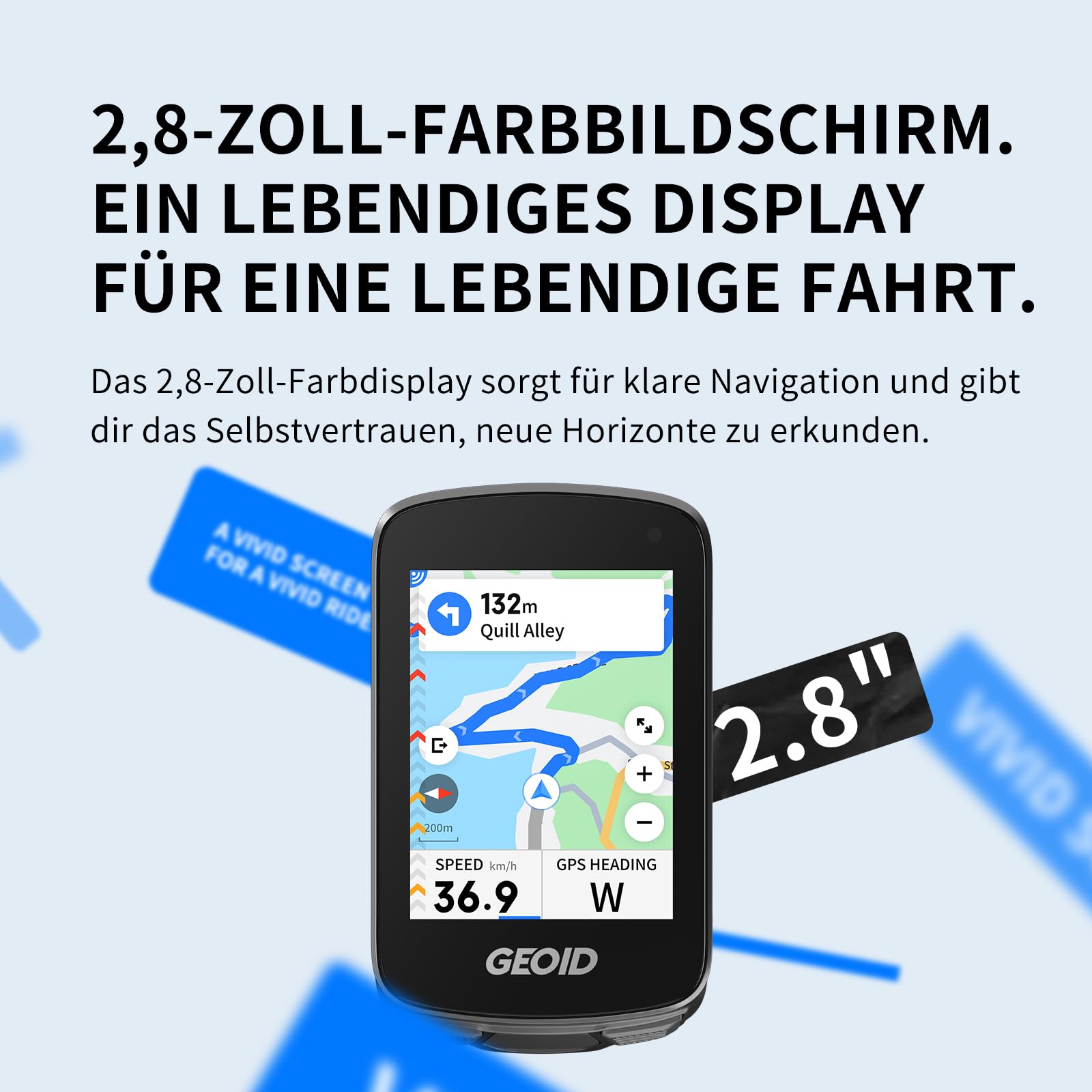 Pack contachilometri bici GEOID CC700 Pro + supporti CS600 + HS500 combo CyclingGPS