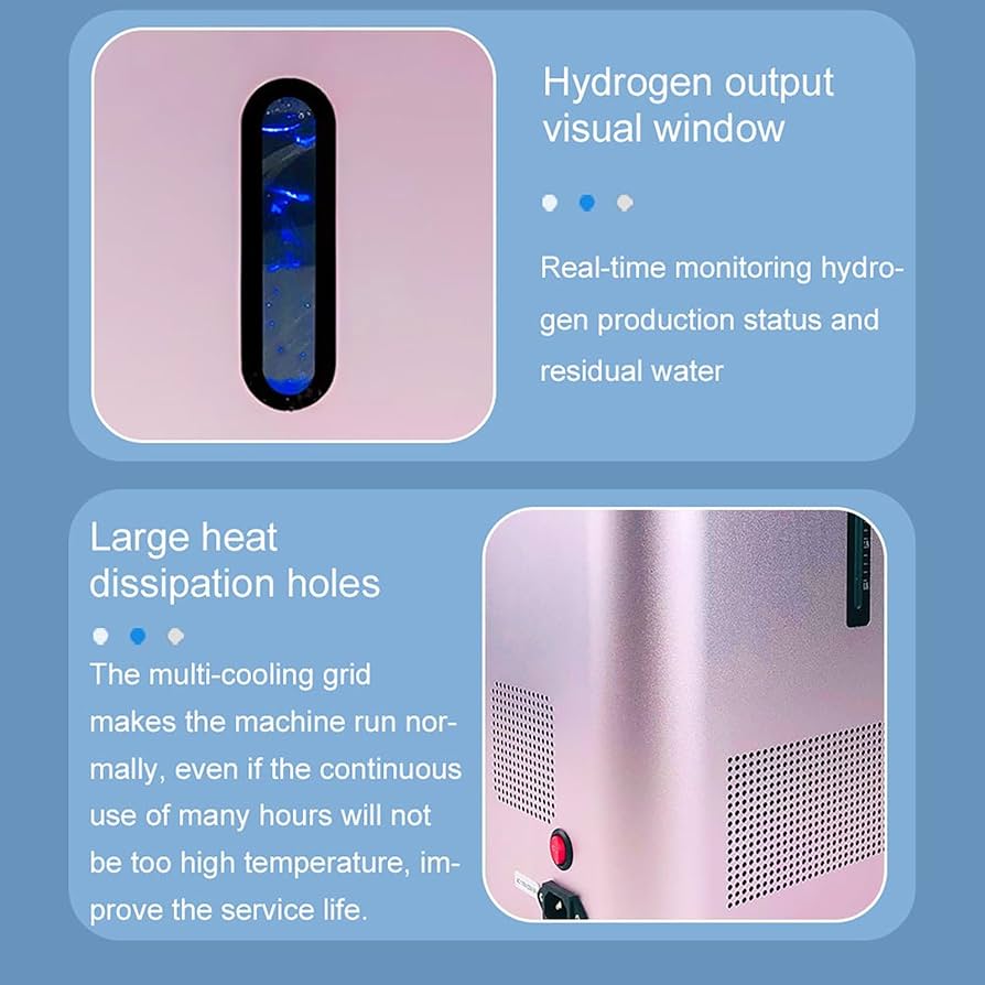 Amazon｜水素吸入機、水素発生器イオナイザー浄化LEDスクリーン付き