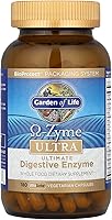 Vista 3 de Garden of Life 21 poderosas enzimas digestivas con papaína, bromelina, lipasa, jengibre, cúrcuma para una digestión completa de proteínas