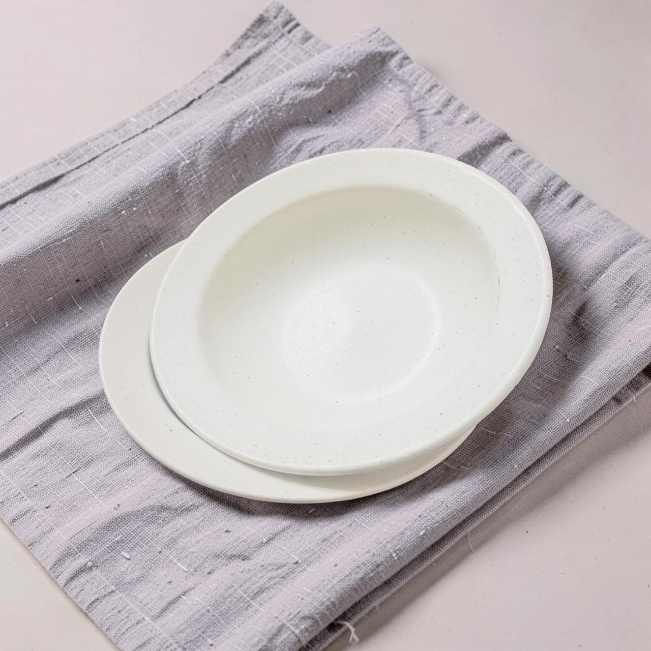Blue Heart Ceramic Soup Plates - 2 Pack -14