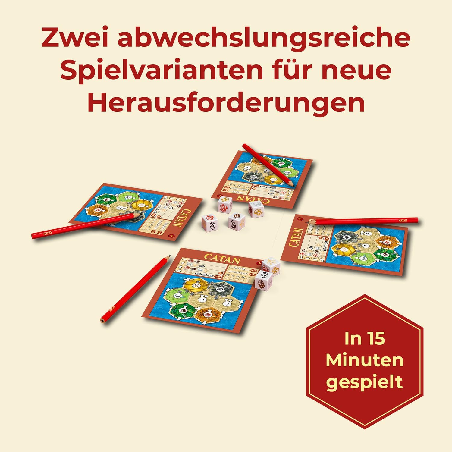 CATAN - Das Würfelspiel: Spiel