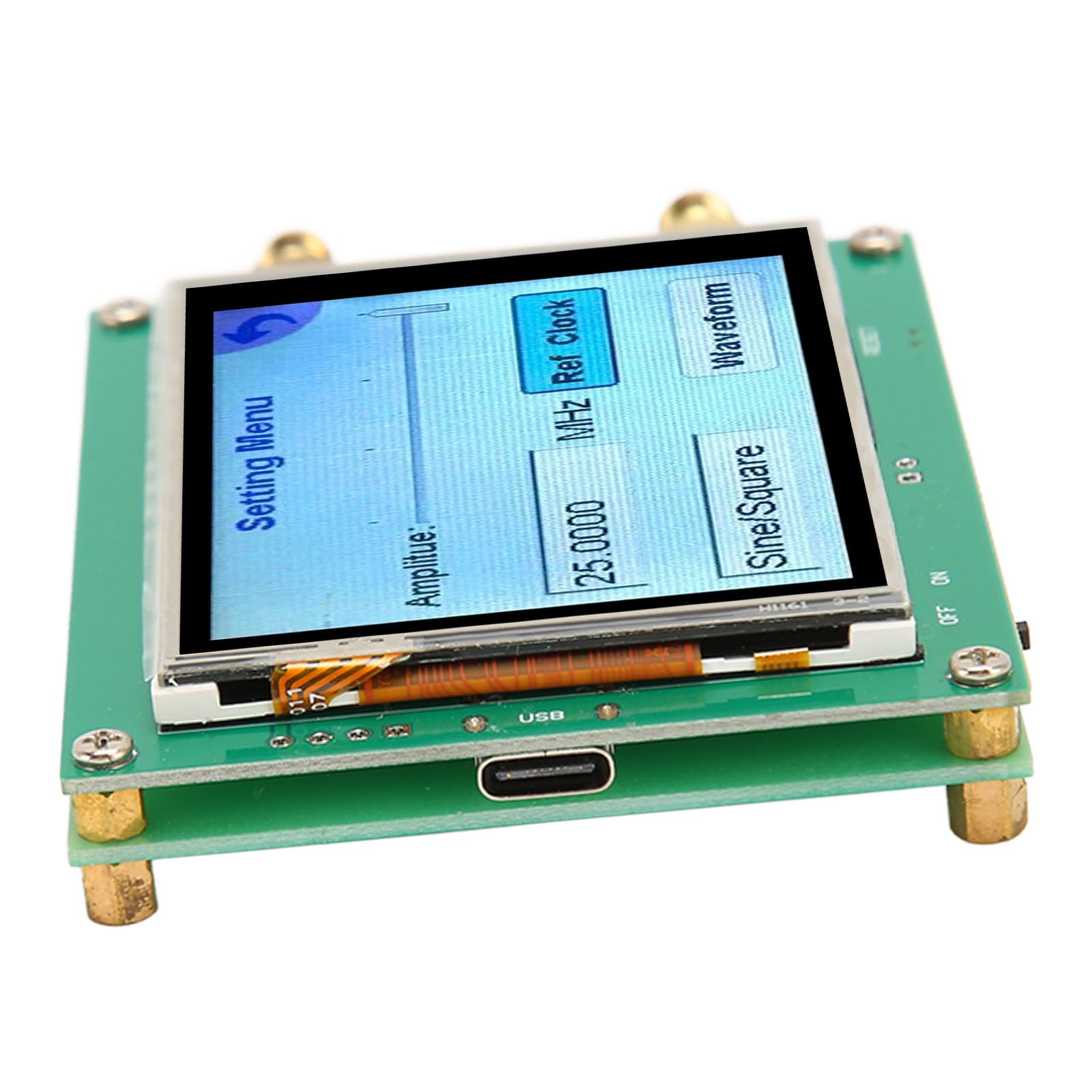 Aramox Fuente de Señal RF, Pantalla Táctil de 2.8 Pulgadas