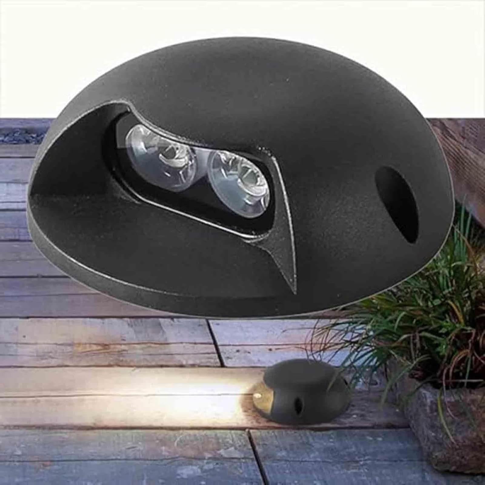 Lampade da Giardino - Faretti LED da Incasso A Terra, Faretti LED da Giardino per Esterni AC/24V, Luci da Esterno Impermeabili IP65 con Illuminazione su Un Lato(Green,4W-24V)
