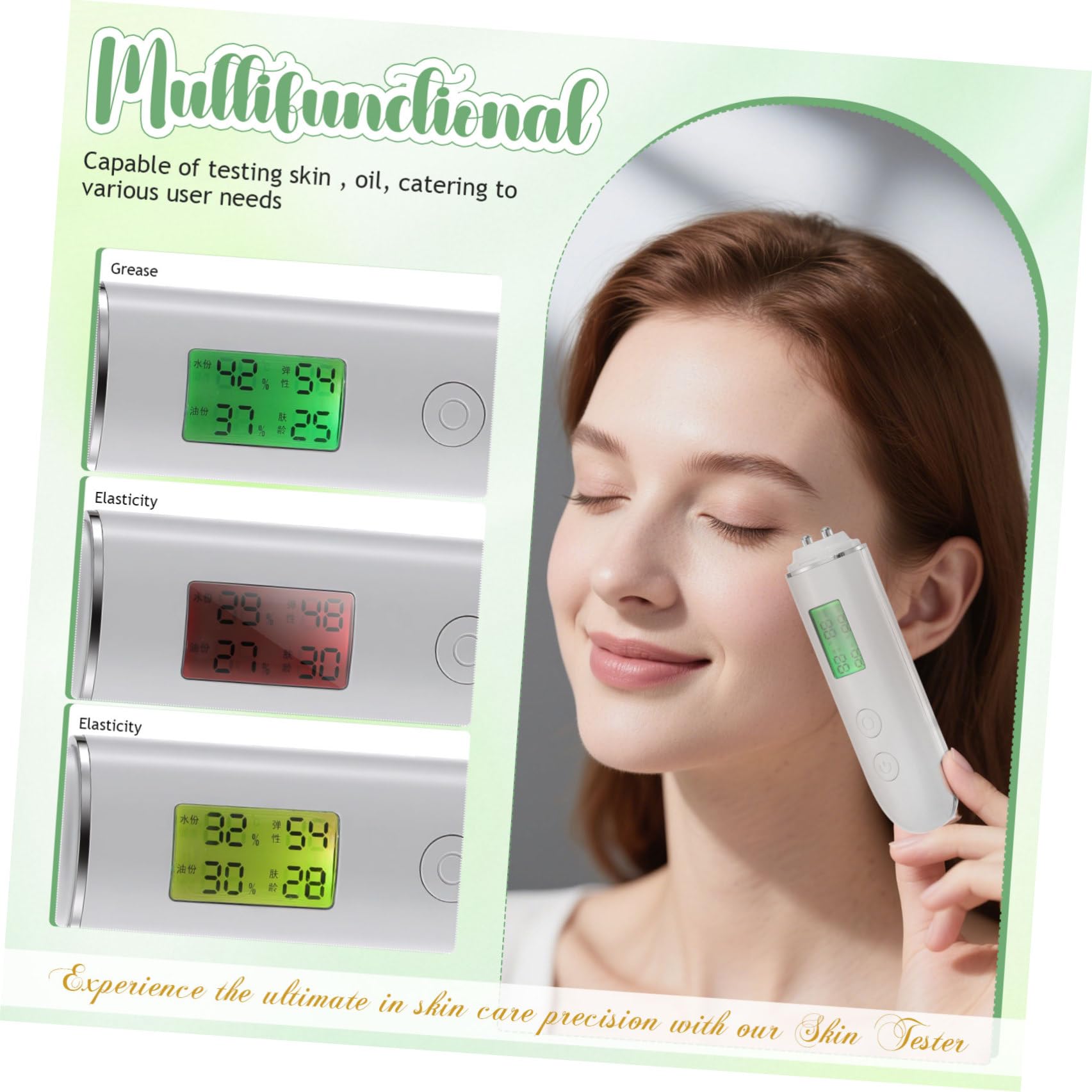 Analizzatore Cutaneo Idratazione Professionale, Strumento Viso