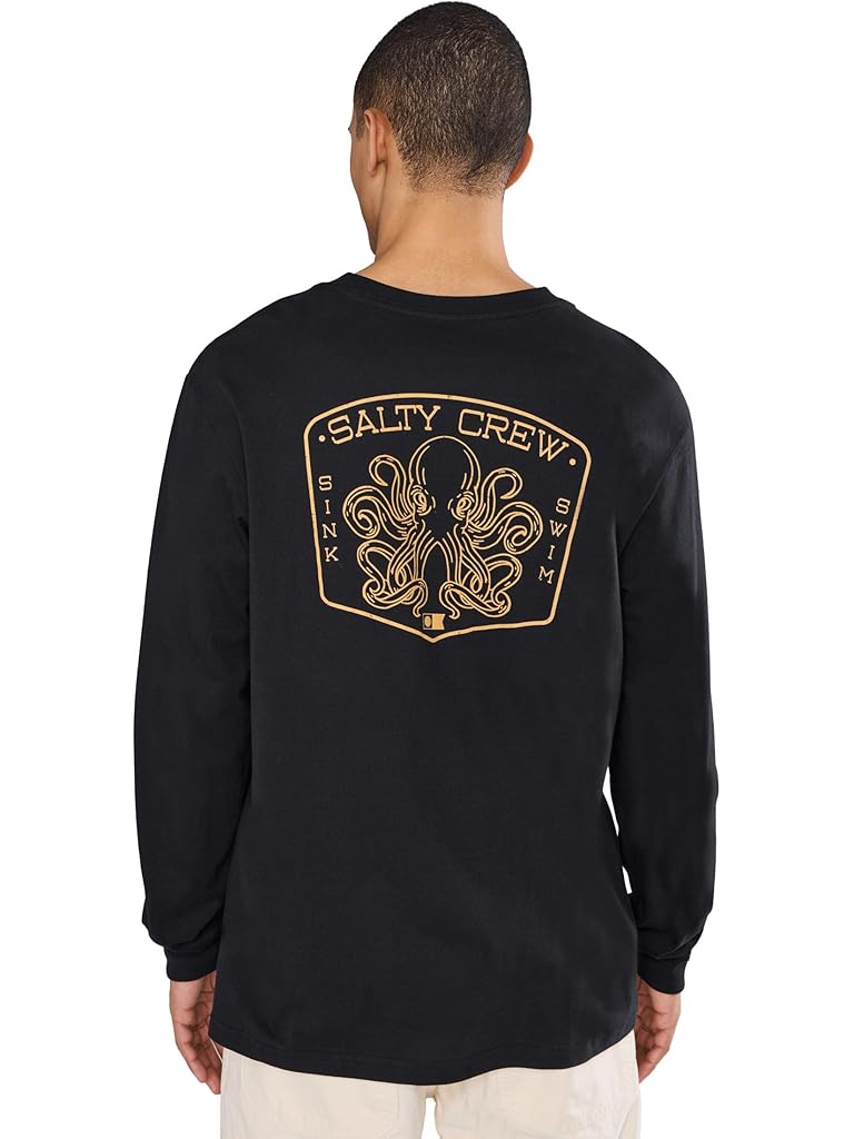 Black Salty Crew Tako Club Long Sleeve