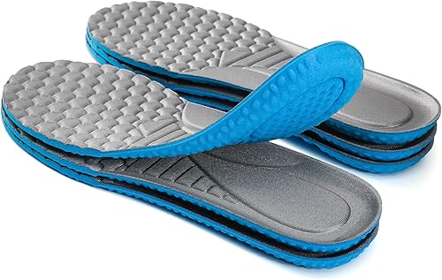 Miniatura 8 de 3 pares de plantillas de repuesto cómodas para zapatos, masaje de pies, suelas de zapatos transpirables, plantillas de alivio para el trabajo y uso