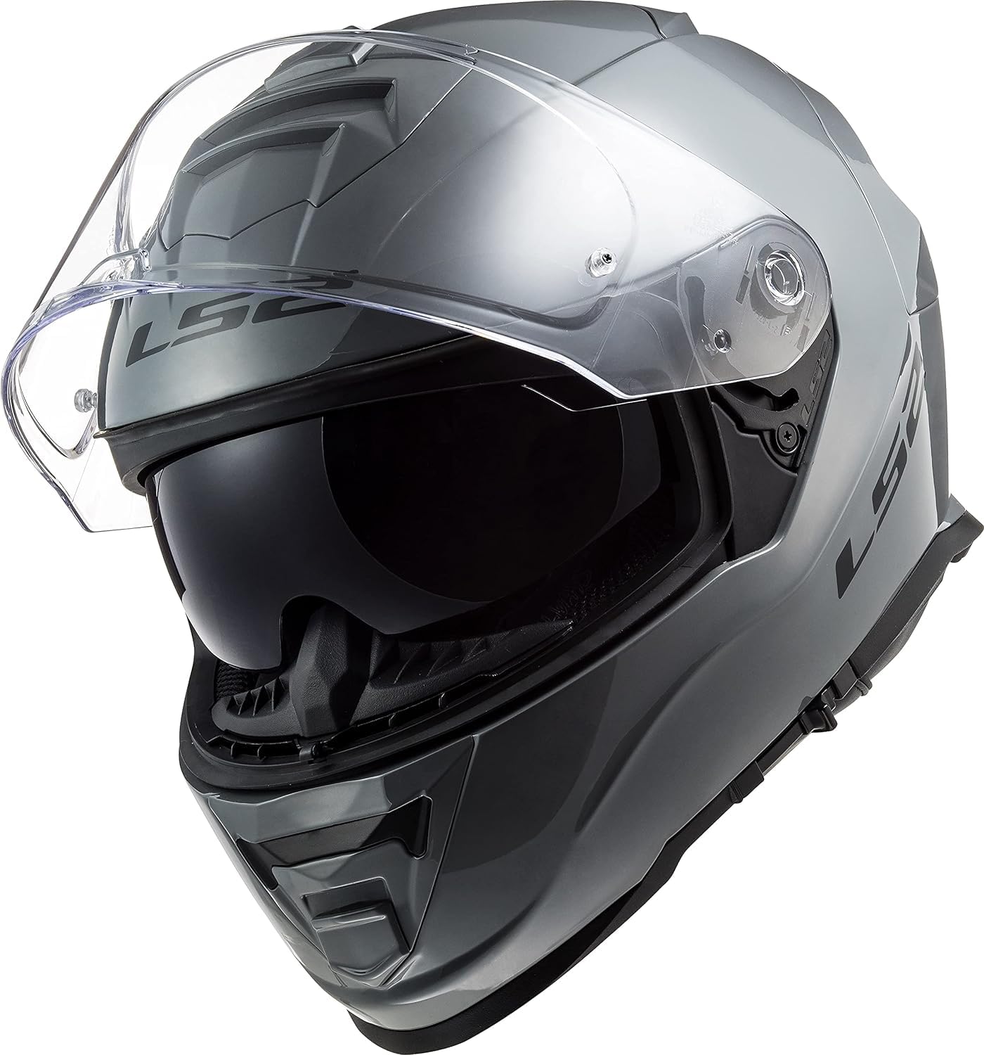 LS2, Integraler Motorradhelm STORM II SOLID Nardo Grey, M