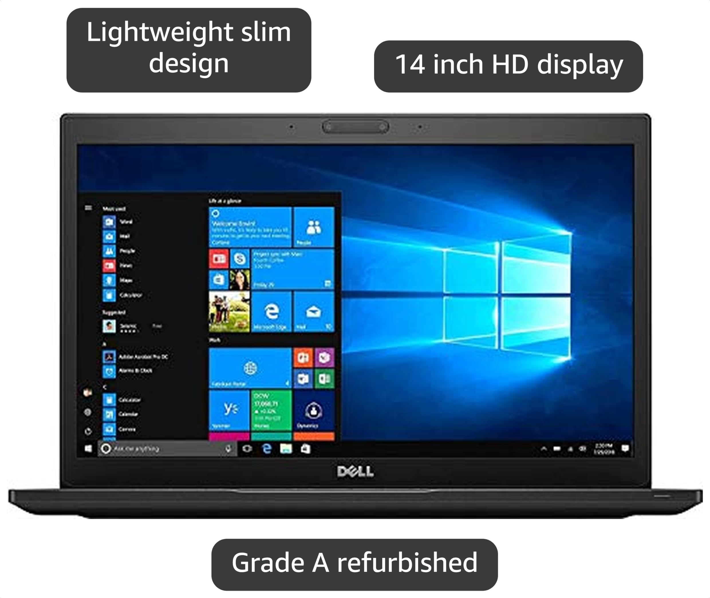 Amazon.com: Dell Latitude 7280 Intel Core i7-6600U X2 2.6GHz 16GB