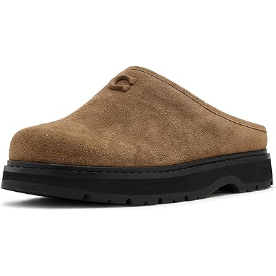 COACH Suede Sport Clogs tobacco/natural