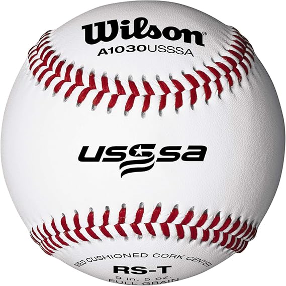 WILSON Sporting Goods WILSON Youth League and Tournament Baseballs, A1030, SST
