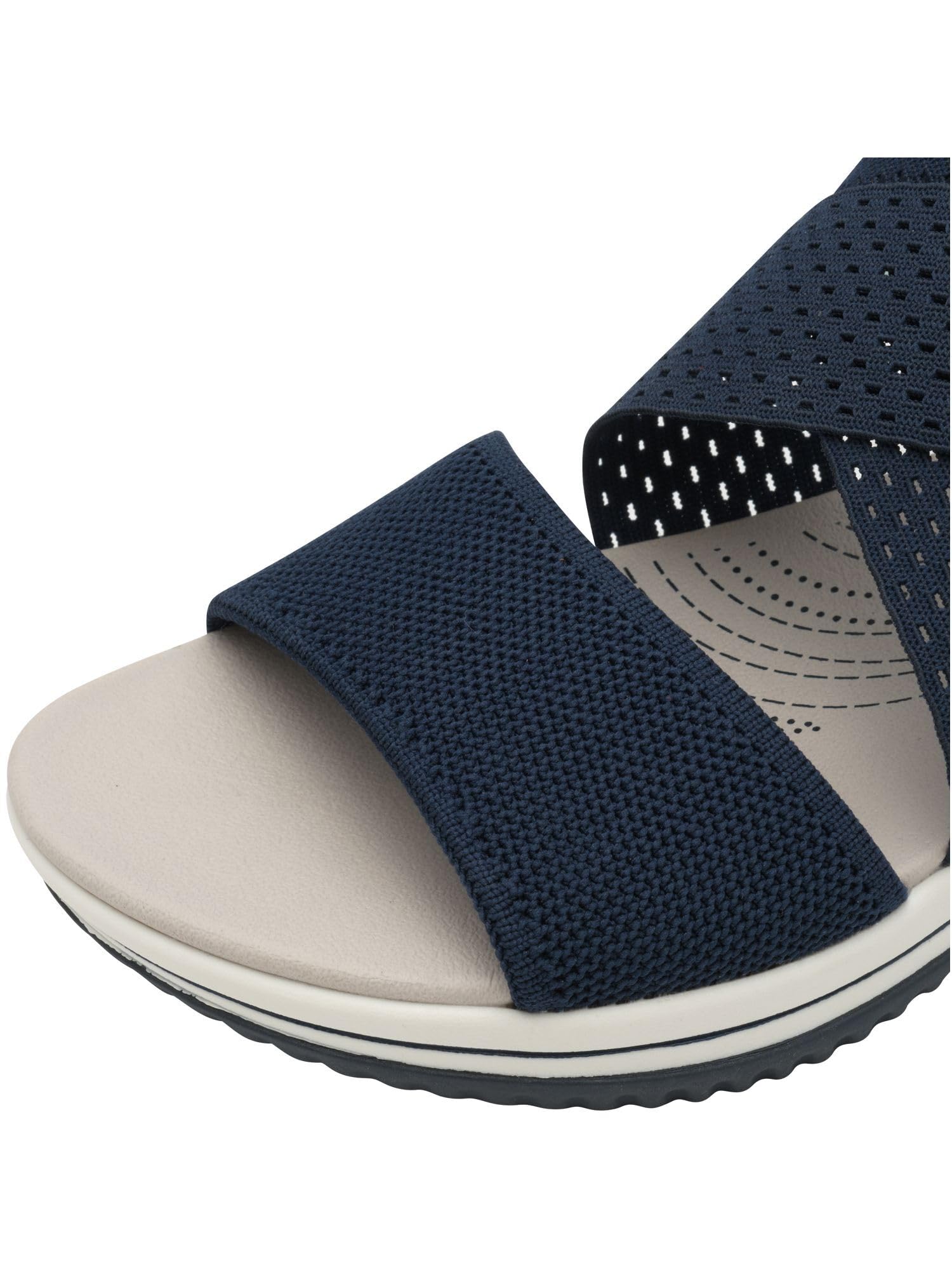 Jana Coshy Damen Sandalen flach Elastisch Vegan