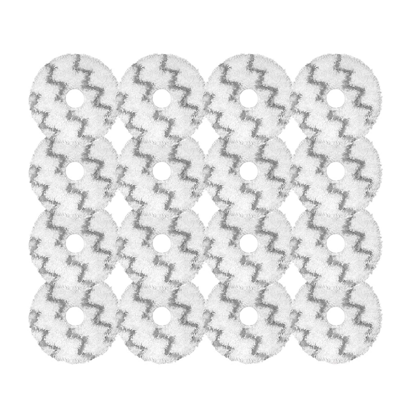 Jweinenl 16Pcs Replacement Mop Cloth，Compatible For Xiaomi，Self-Cleaning Emptying Robot Vacuum Sdj06rm, Vacuum Mop Pad