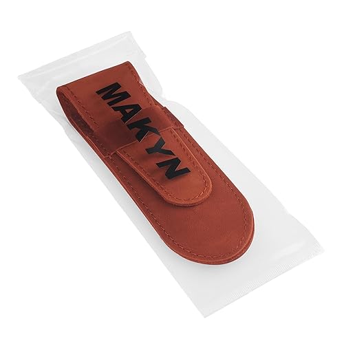 Miniatura 17 de Funda de afeitar recta, funda de cuero de vaca auténtica, soporte para maquinilla de afeitar recta, estuche de afeitar de viaje (marrón vintage)