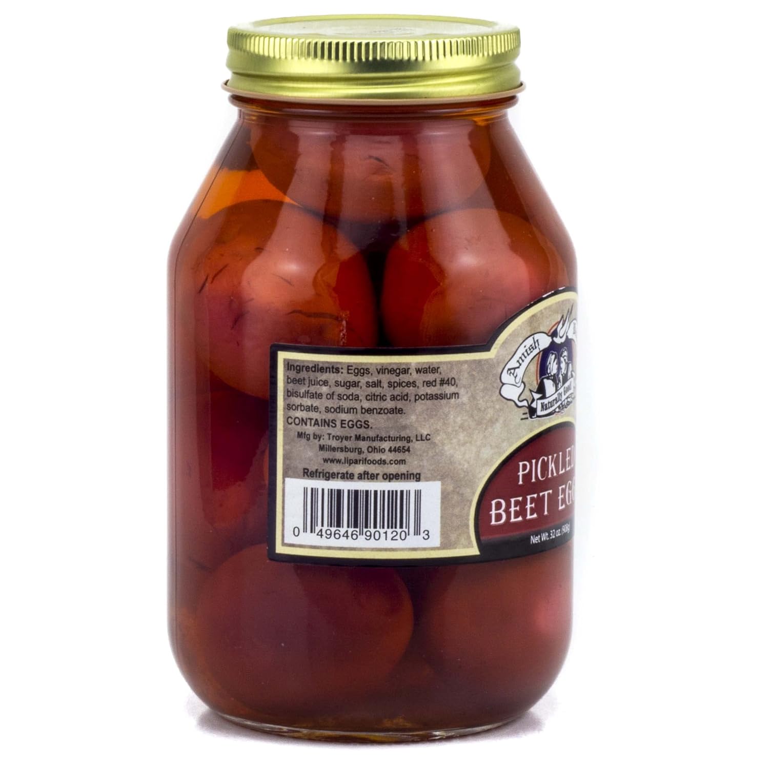 Amish Wedding Pickled Beet Eggs 32oz (Pack of 2)
