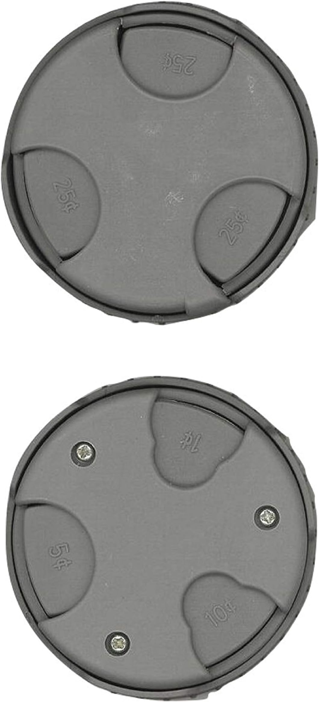 COIN MATE Pocket Organizer Change Holder - Great Gifts for Mens Wallet, Womens Purse, Double Sided Slots for U.S. Quarters, Dimes, Nickels, Pennies, Euros, 2018 Money Organizer for Car Travel
