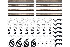 Barrina Full Spectrum Grow Light for Indoor Plants, 1FT LED Grow Light...