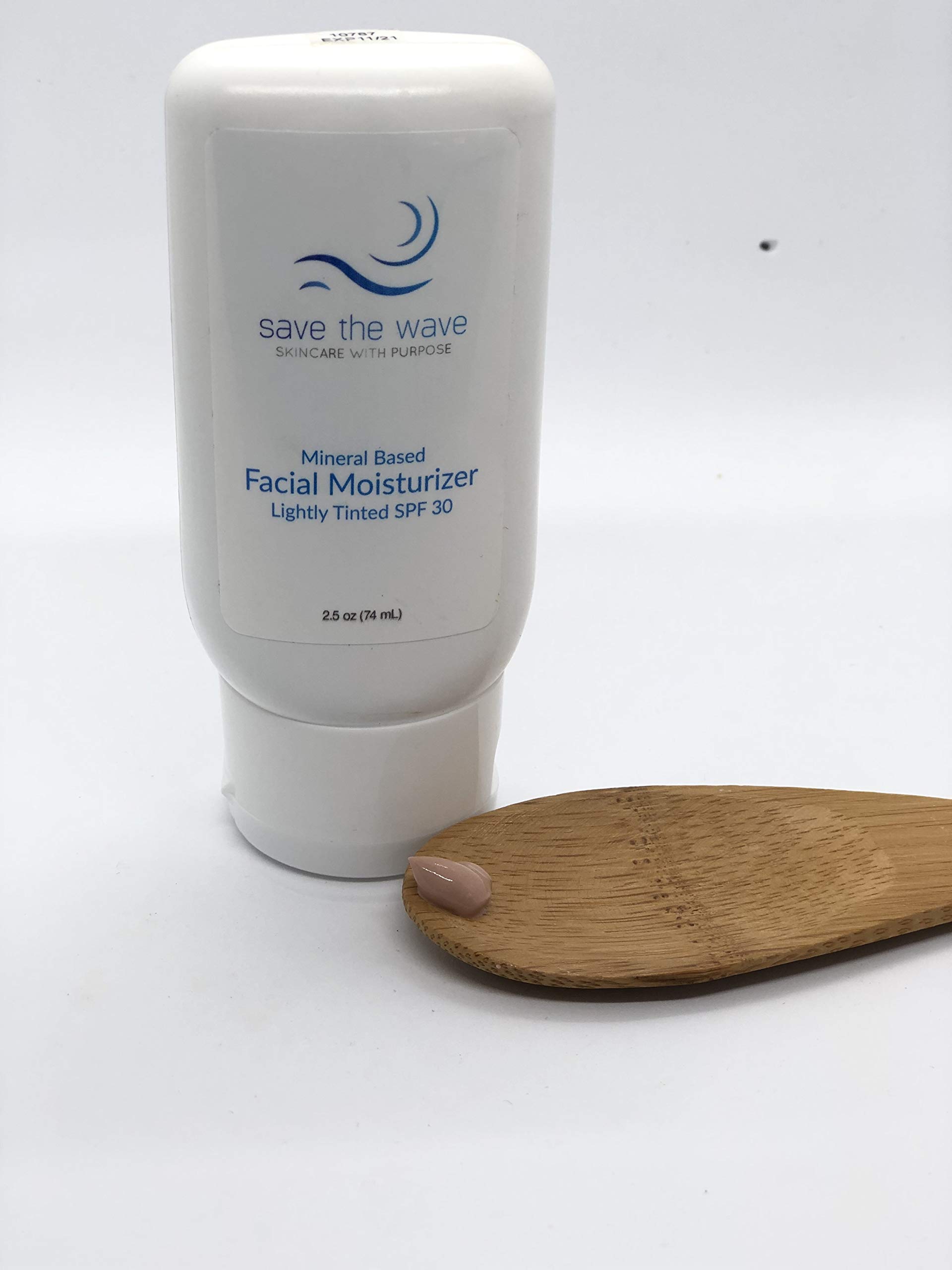 Save The Wave Skincare Mineral Based Tinted Moisturizer SPF 30 2 5 oz