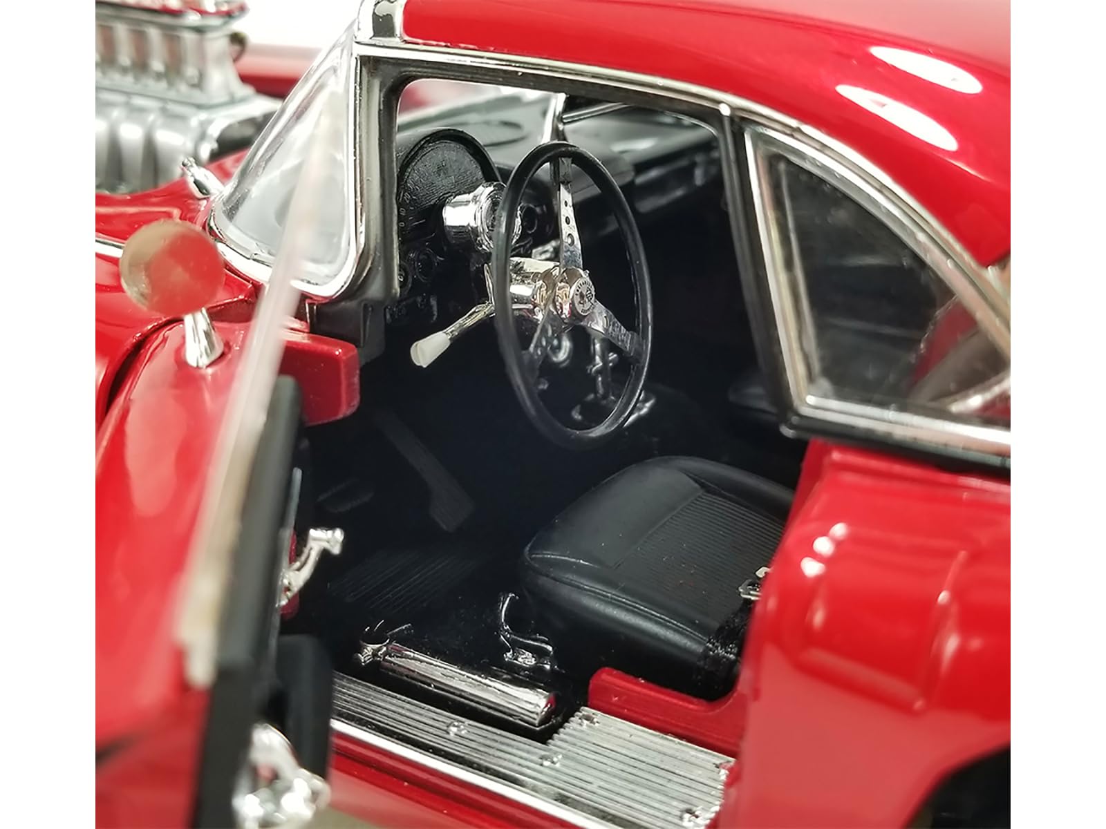 自動車 Mazmanian Corvette Amazon.com: 1961 Chevy Corvette Gasser #36 Red Original