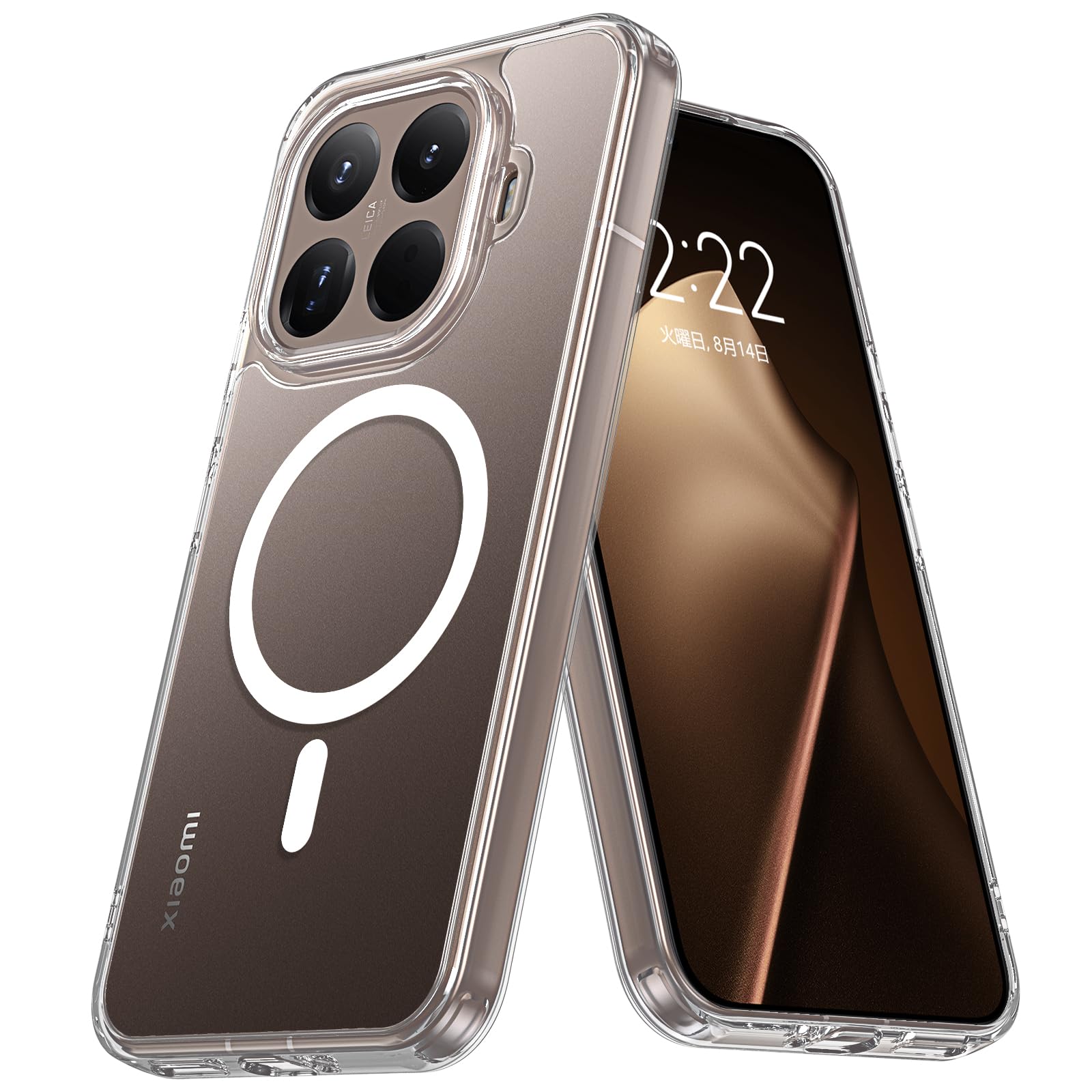 Amazon.co.jp: DOMAVER Xiaomi 15T Pro ケース magsafe対応 耐衝撃 全