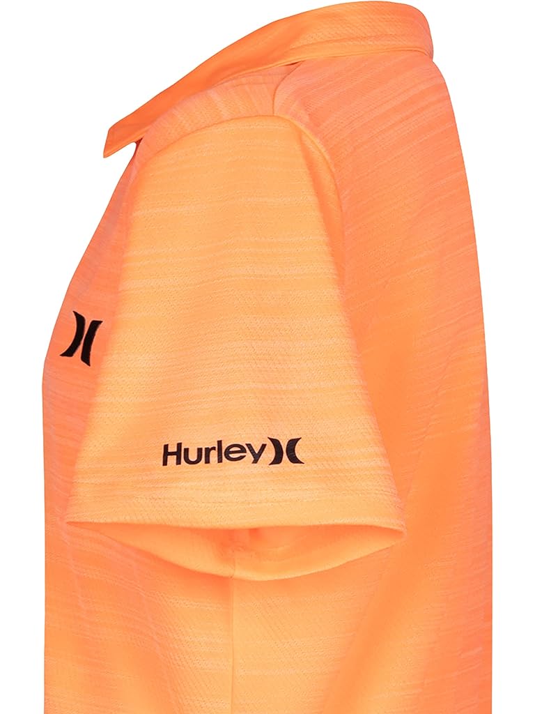 Olive Hurley Dri-Fit Polo Shirt (Little Kid/Big Kid)
