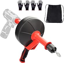 Professional Sink and Drainage Drainer, 8 Metres Spring, Professional Drain and Drain Drainer, Drain Drain Probe for Drill, Drain Drain Drain Probe for Bathrooms