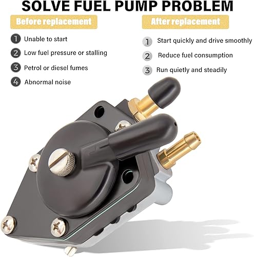 Miniatura 5 de 438559 Bomba de combustible para fueraborda Johnson Evinrude 25 35 50 65 70 75 85 88 90 100 105 115 135 140 HP Reemplazar 385784 0438559 433390