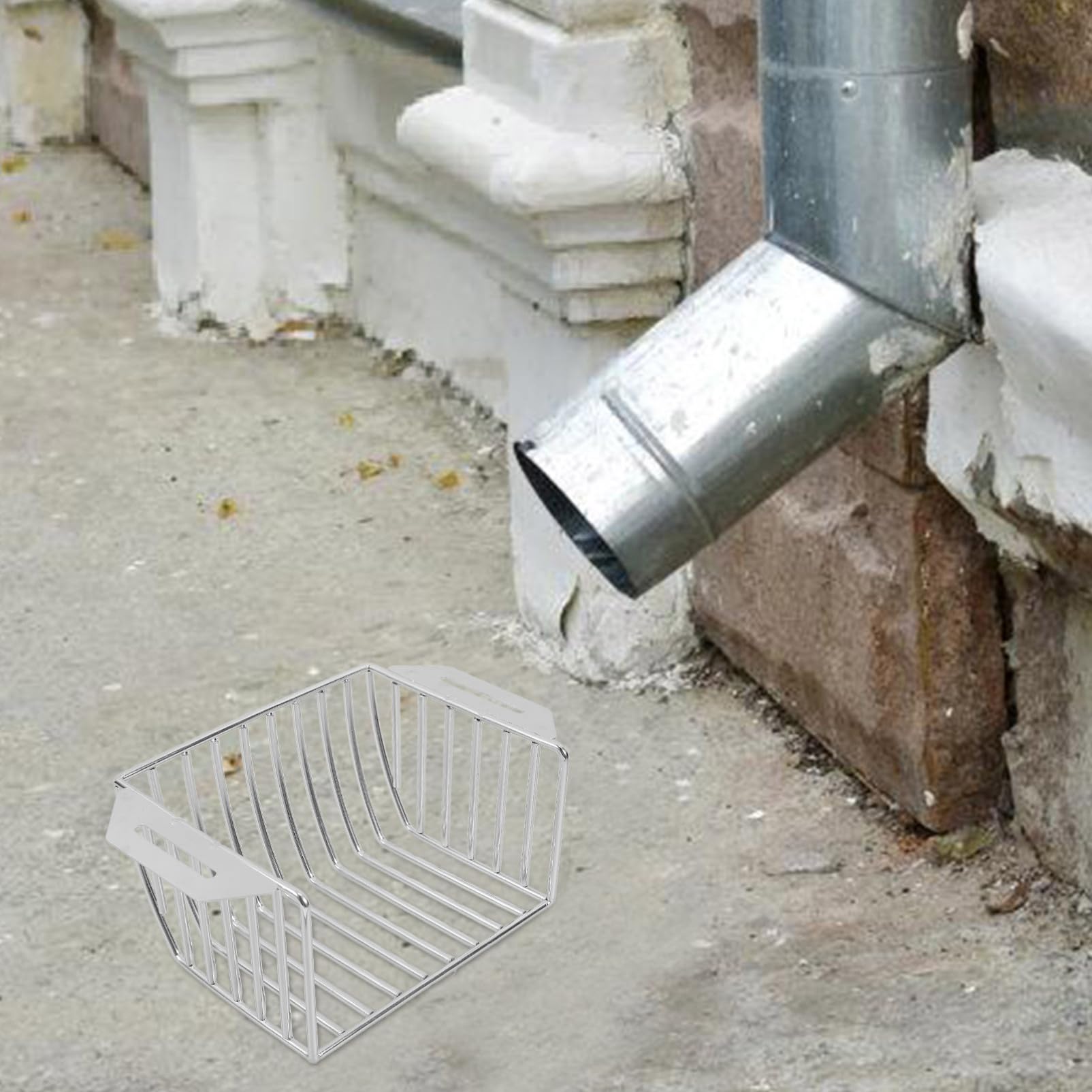 jojofuny 4 Uds Cubierta Antibloqueo De Drenaje De Piso Protector De Bajante De Canalón Filtro De Techo Colador Cubierta De Red Cubierta De Filtro De Drenaje Colador De Bajante De Canalón