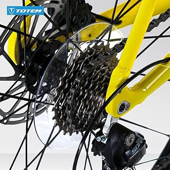 TOTEM ロードバイク ブラック/イエロー ロードバイクカスタム totem