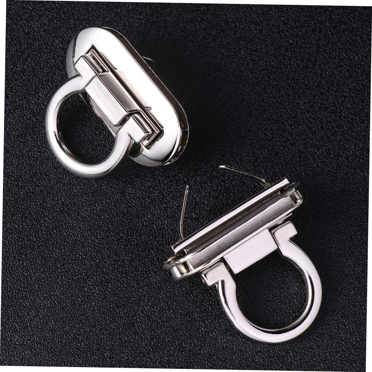 Housoutil 3sets Tasche Silber Einsteckschloss Koffer Vorhängeschlösser Einfach Installieren Legierung Schlösser 4 Stücke * 3