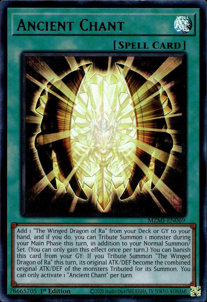 Ancient Chant - MZMI-EN069 - Ultra Rare - 1st Edition