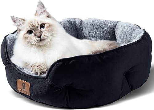 Miniatura 2 de Asvin Cama pequeña para perros pequeños, camas para gatos de interior, cama para mascotas para cachorros y gatitos, extrasuave y lavable a máquina