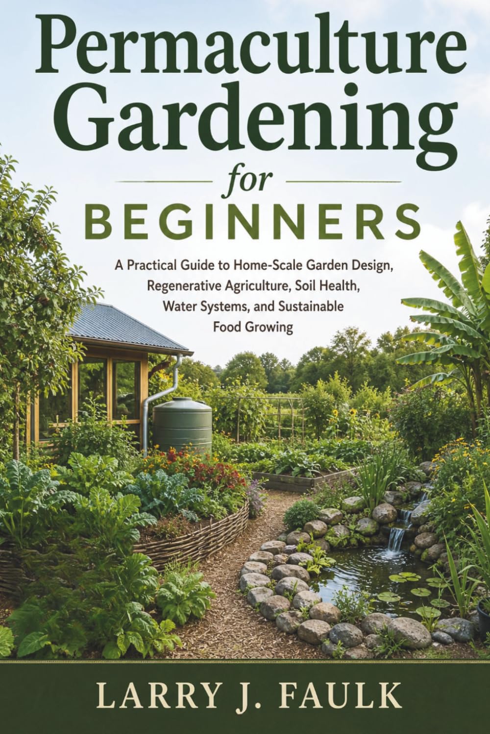 Permaculture Gardening For Beginners: A Practical Guide to Home-Scale Garden Design, Regenerative Agriculture, Soil Health, Water Systems, and Sustainable Food Growing