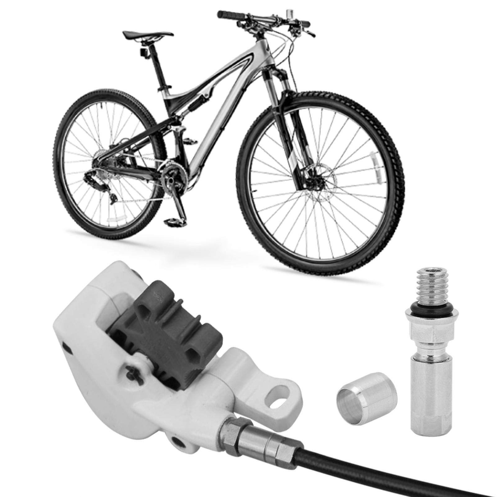 Connecteur Hydraulique De Frein Pour Vélo – Alliage Aluminium, Anodisé, Poids 3,2 G, Pour Route, VTT, Camping